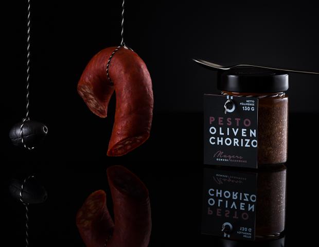 Pesto Oliven Chorizo