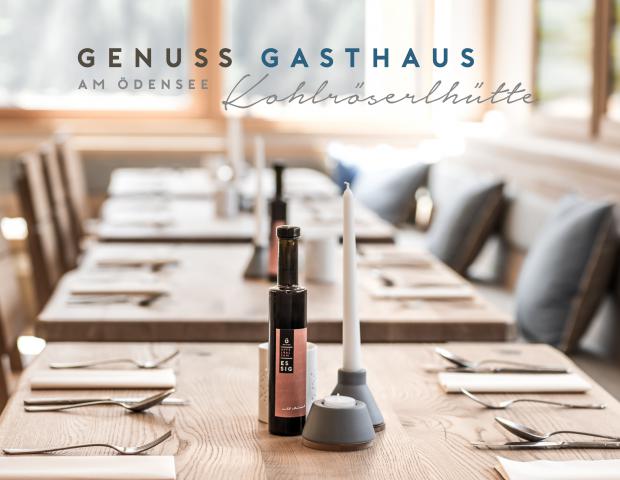 Genuss Gasthaus am Ödensee – Die Kohlröserlhütte